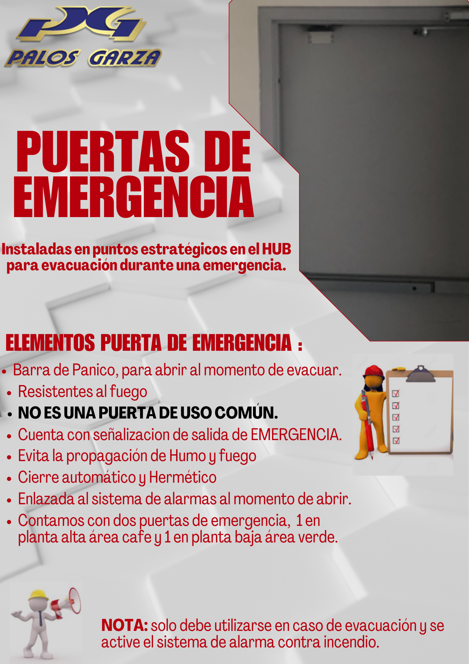 Puertas De Emergencias HUB